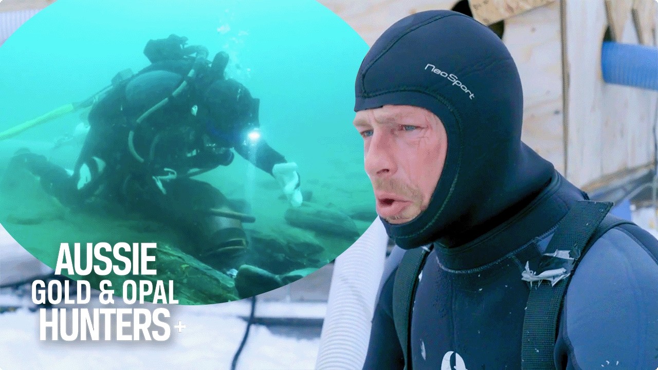 Kris Kelly Just Can't Catch A Break And Find Good Gold Under The Ice | Bering Sea Gold