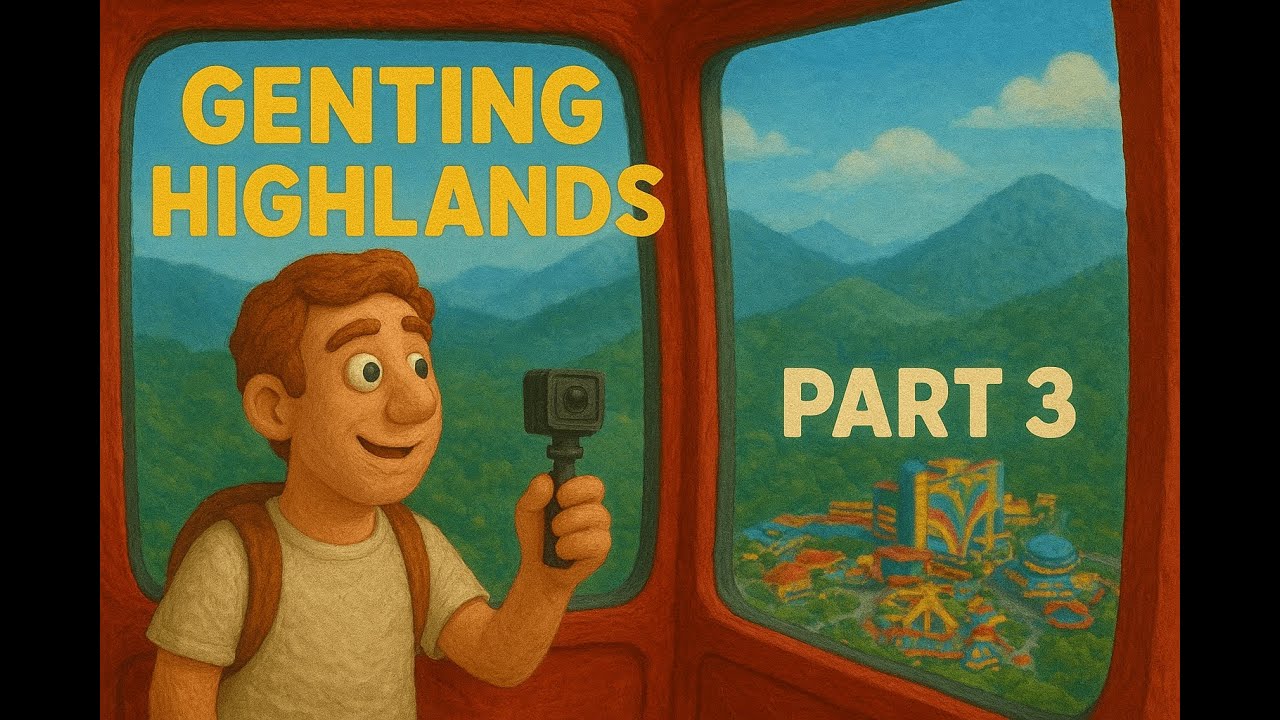London Learners to Genting Highlands via Cable Car in the Mountains of Pahang, Malaysia in 4k Part 3