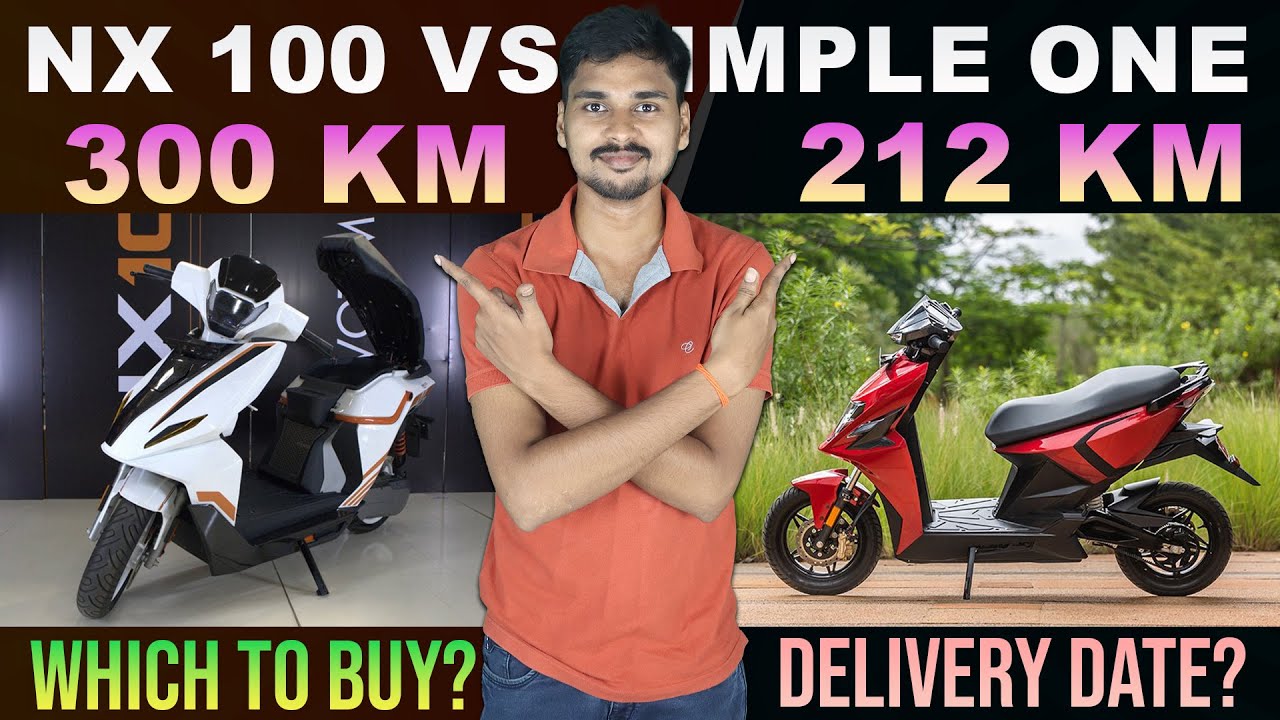 NX 100 vs Simple One Electric Scooter - 300 Km Range - EV Bro