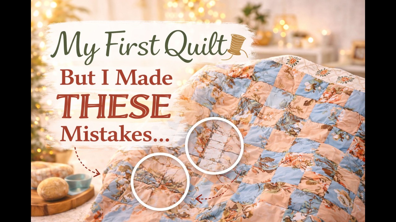 Quilting for Beginners | 5 Mistakes I Made| One Trillion hobbies