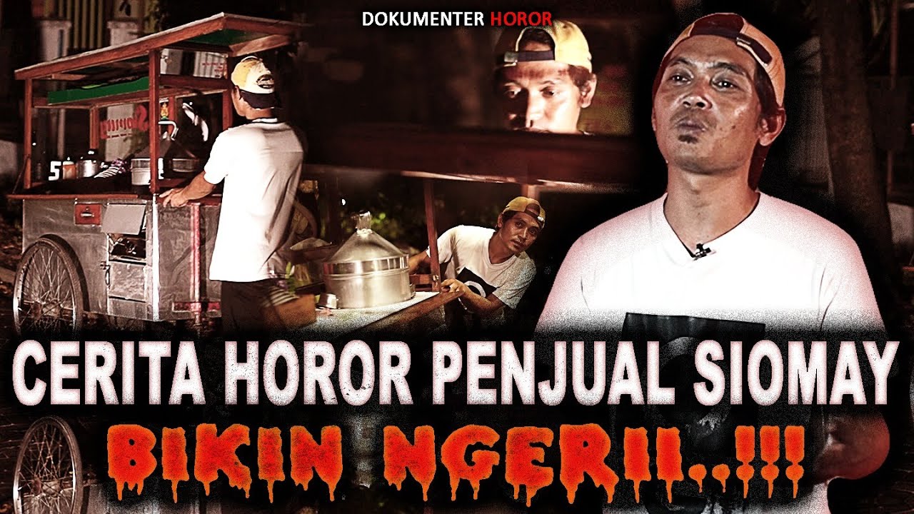 RESIKO JUALAN KELILING SAMPE MALAM, KETEMU HANTU AUTO KABUR!!