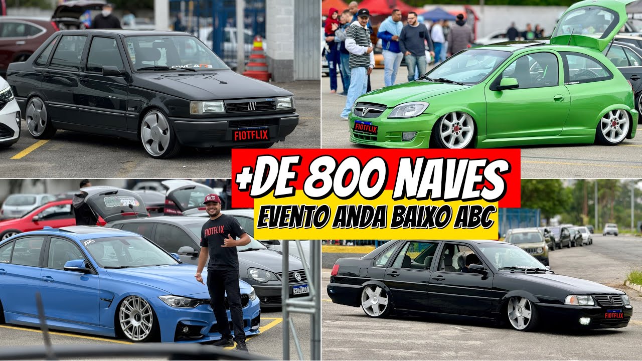EVENTO ANDA BAIXO ABC | 4K - CARROS REBAIXADOS ONLINE