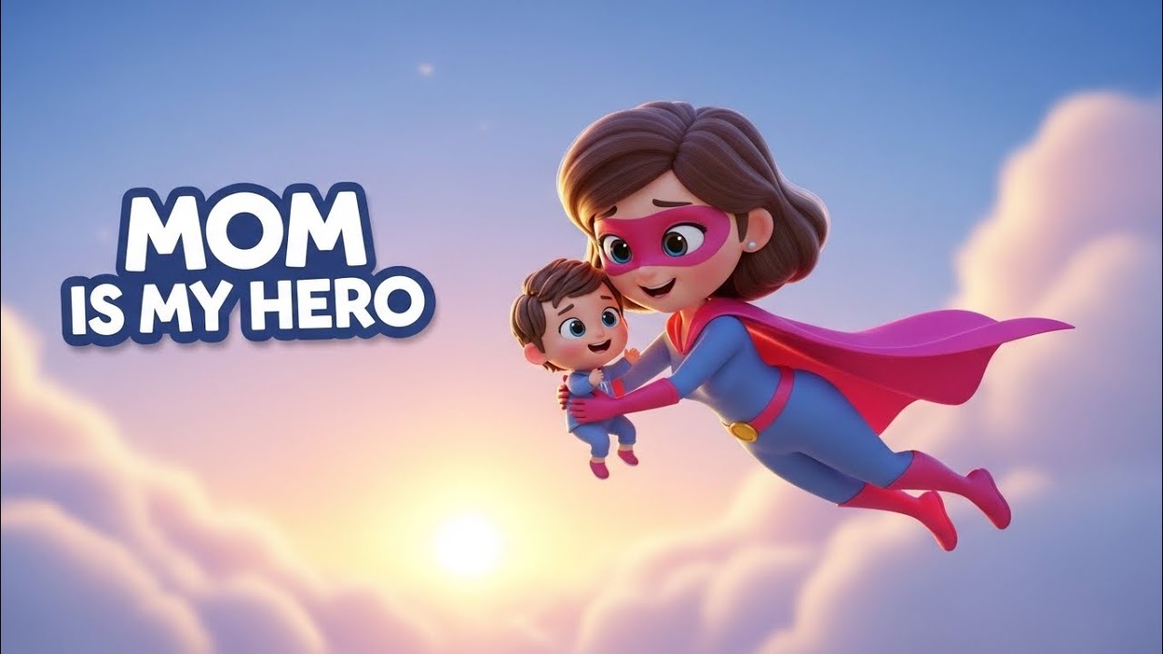 Mom Is My Hero ❤️ | A Beautiful Story for Kids. My Mom, My Superhero 🦸‍♀️ | Heartwarming Kids Story 