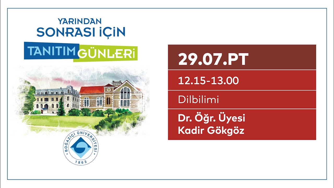 Tanıtım Günleri 2024/Dilbilimi Bölümü