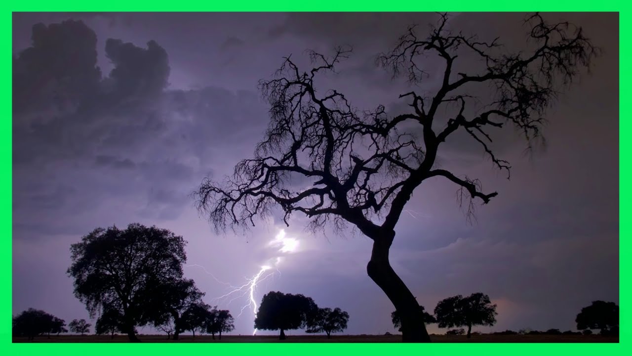⚡ Sonido de Lluvia y Truenos para Dormir⚡ 4 Horas - Tormenta Fuerte -   Lluvia Relax con Truenos