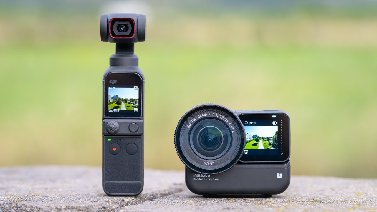 DJI Pocket 2 vs Insta360 One R - Best Pocket Cameras of 2021