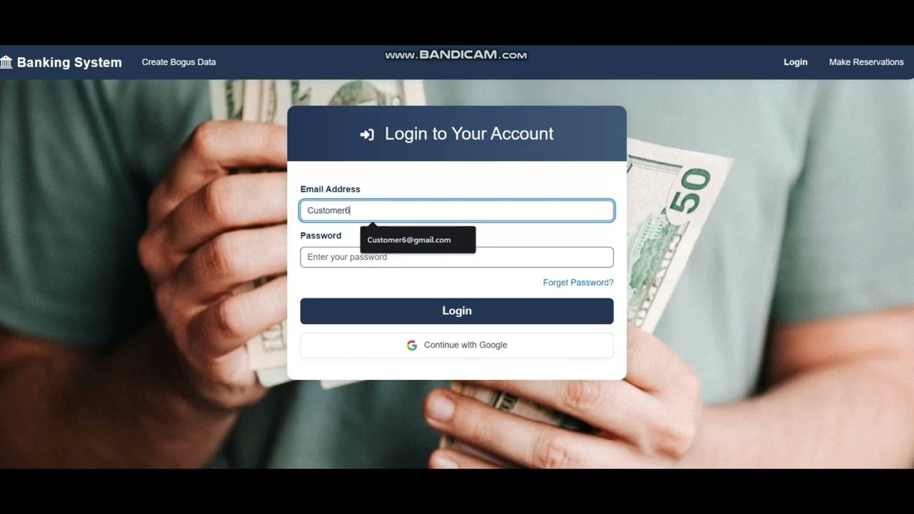 Banking System Web Application | ASP.NET MVC Project