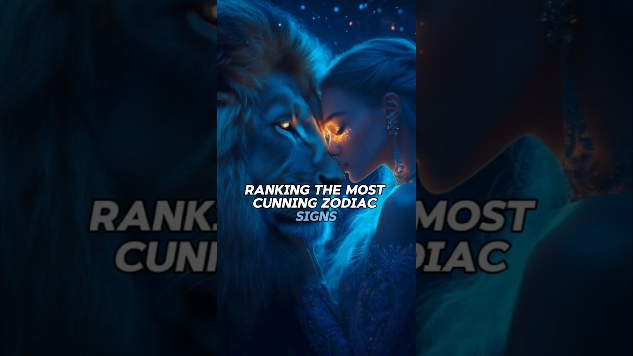 Ranking the Most Cunning Zodiac Signs #zodiacmagic #meditativesounds #meditation #horoscope #facts