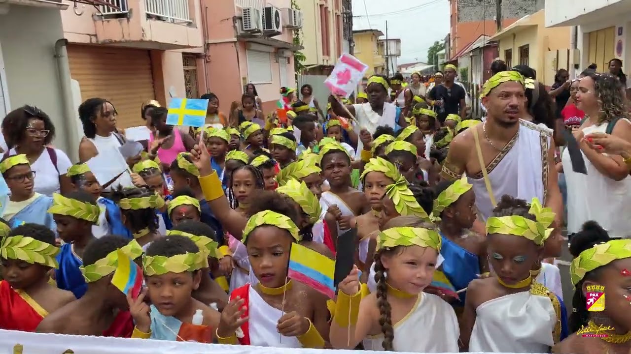 Retour en vidéo de la Parade des Écoles du Lamentin Martinique