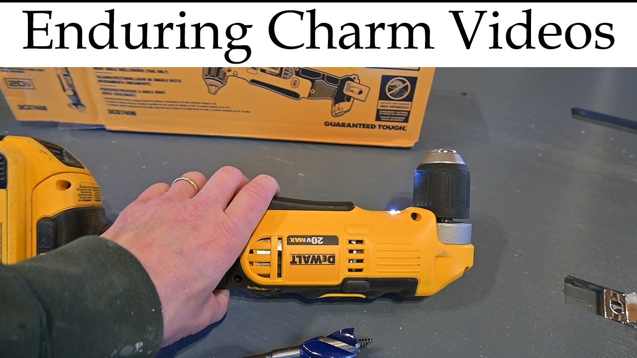 DeWalt DCD740B Cordless Right Angle Drill Review
