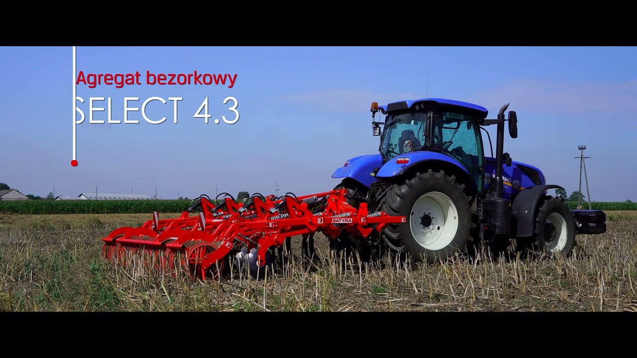 BATYRA - Bezorkowiec SELECT 4.3  składany hydraulicznie