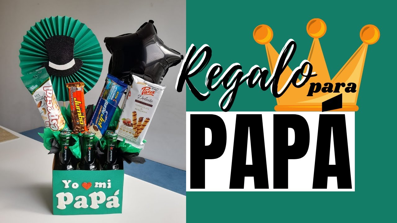 REGALO Del Día del PADRE || DETALLE para PAPÁ || ARREGLO con Cerveza