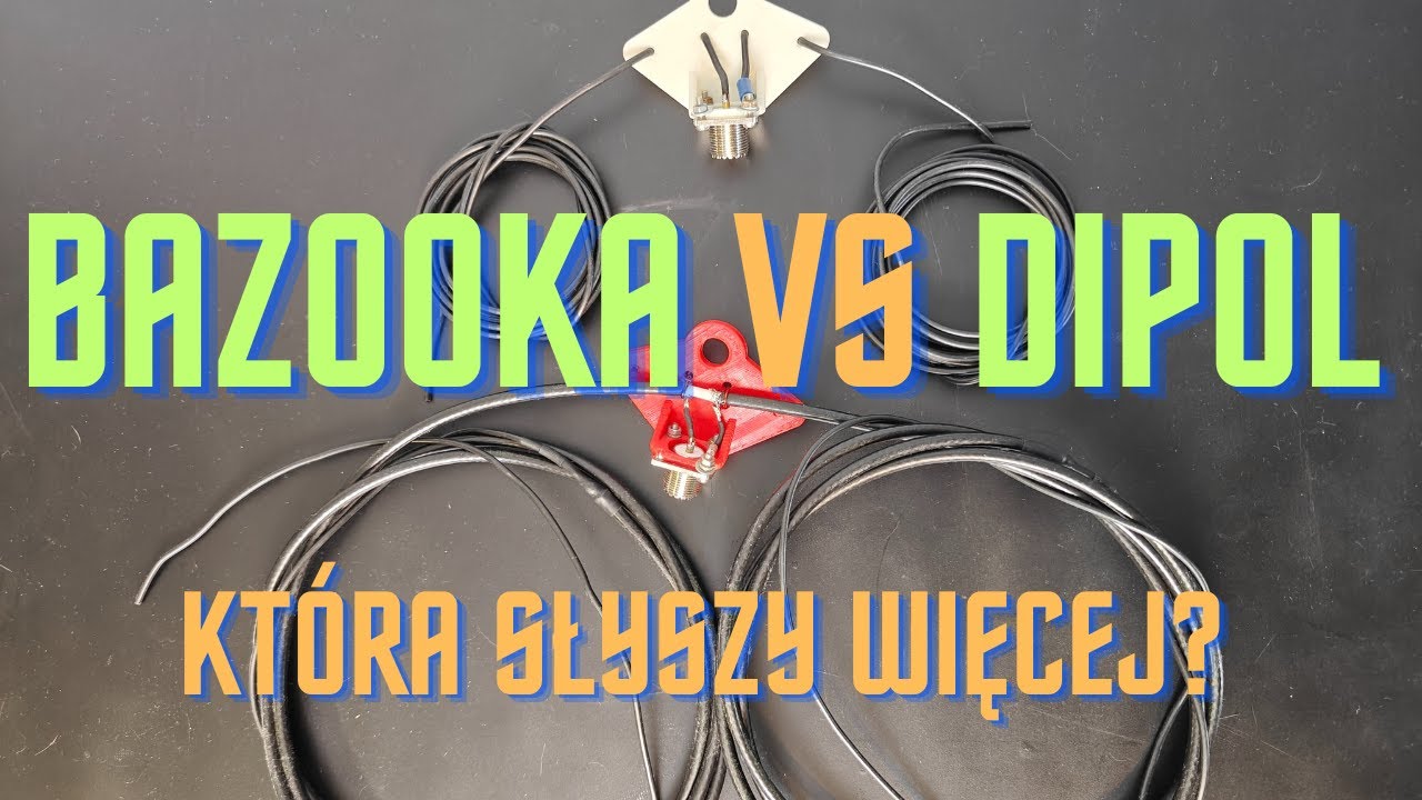Test Bazooka vs Dipol vs T2LT na CB radiu