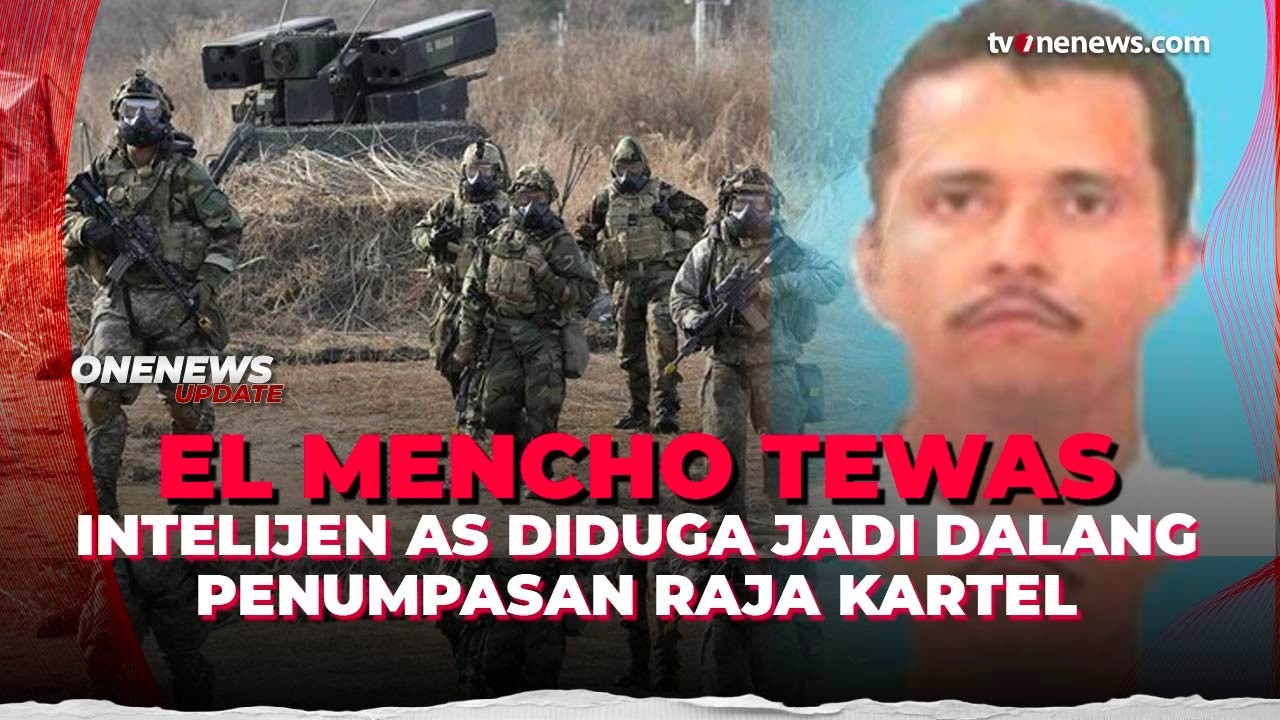 Ada Peran AS Di balik Operasi Tewasnya Gembong Narkoba Meksiko | OneNews Update