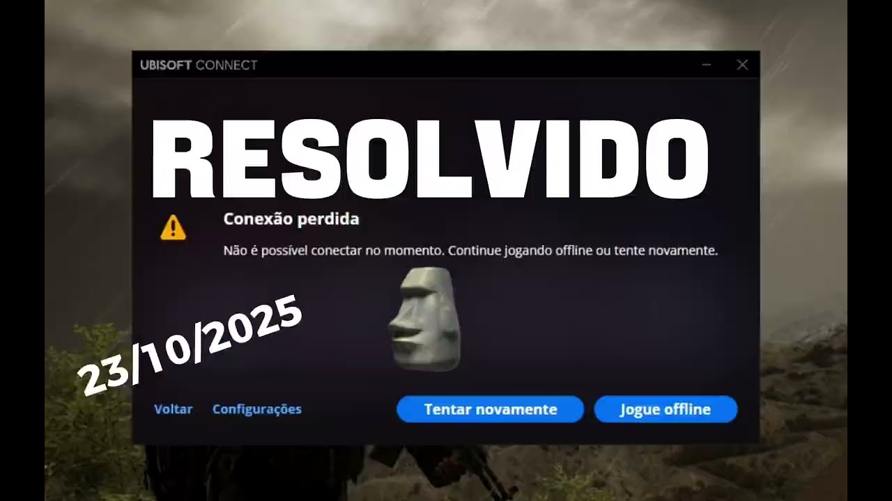 Ubisoft Connect: Erro de Conexão Perdida RESOLVIDO!!!!!!!🗿23/102025