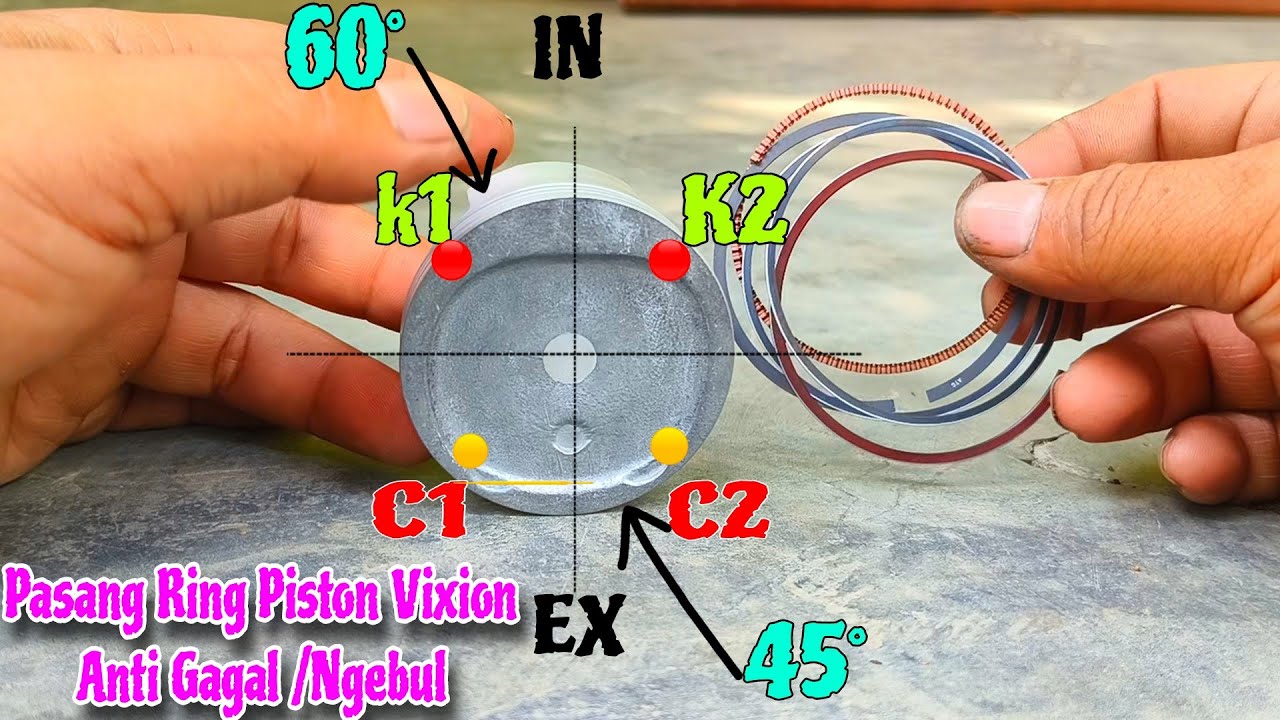 Tutorial Cara Pasang Ring Piston YAMAHA VIXION Anti Ngasep Anti Ngebul, Anak Lulusan SD Juga Bisa..🔥
