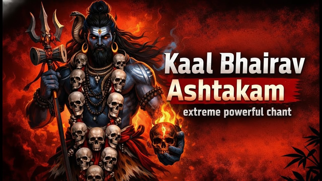Kaal Bhairav Ashtakam 🔥 Most Powerful Chant for Fear Removal & Instant Protection