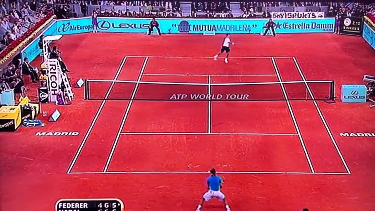 Federer Humiliates Himself Against Nadal In Madrid !!