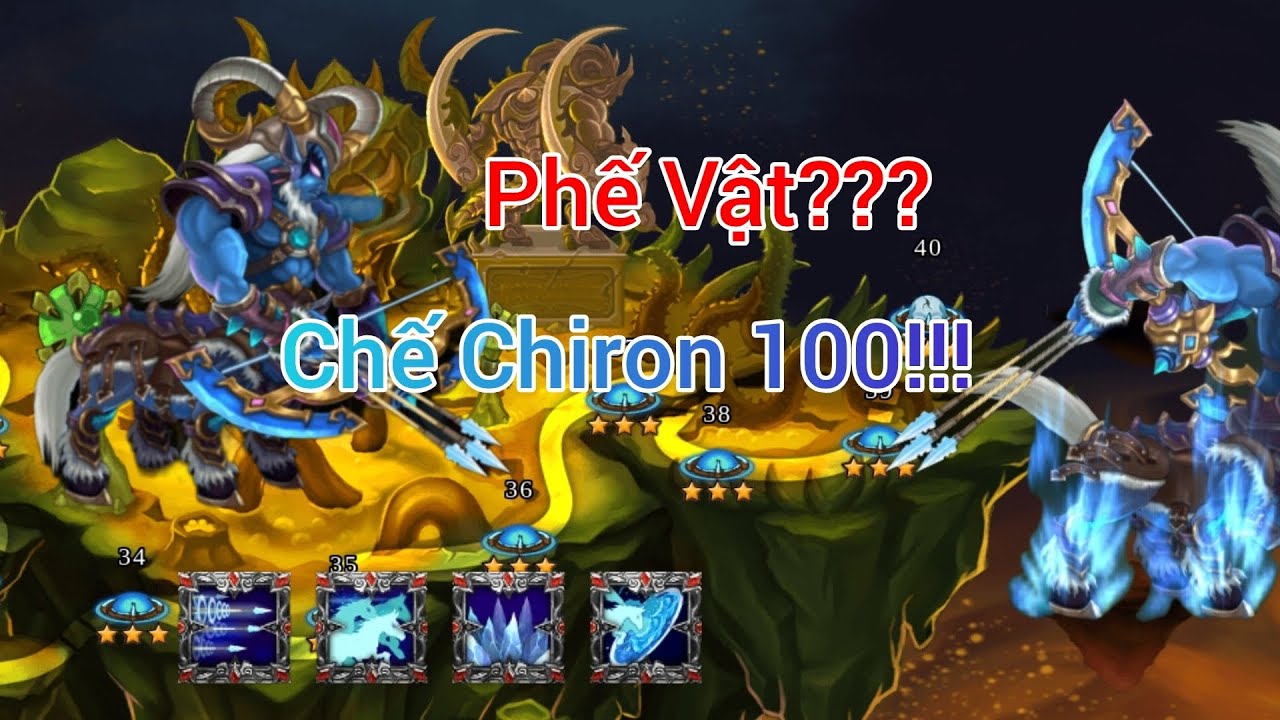 [Epic Heroes War] Chế Chiron 100 Và Cái Kết?