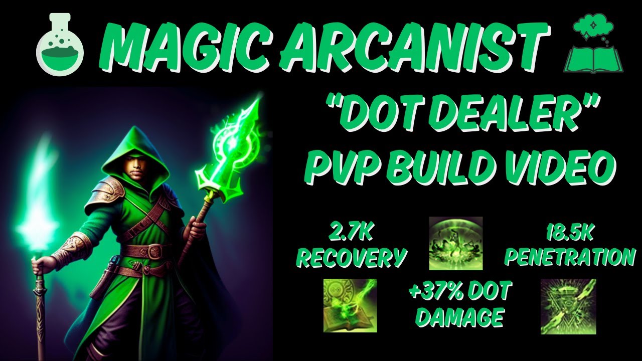 ESO - Magic Arcanist PVP DOT BUILD VIDEO! These DOTs melt everyone