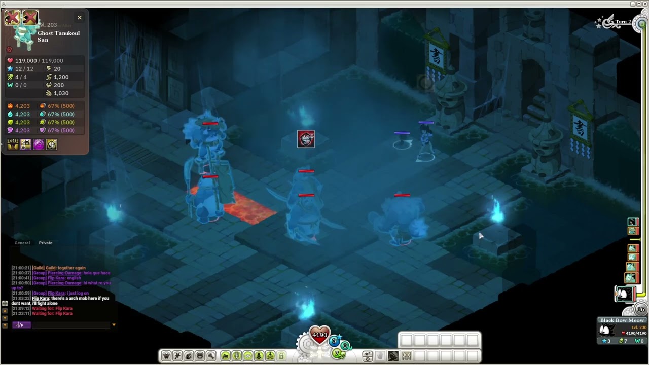 Pandala DG Solo attempt with Ecaflip (fail lol) | WAKFU, 10 Juni 2025