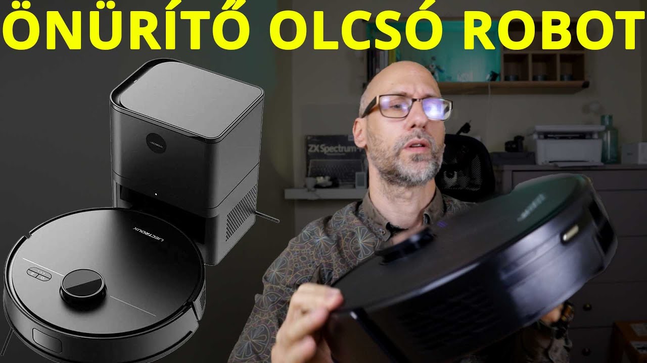 Önürítő robotporszívó 80 ezer alatt? - Liectroux M70-teszt | 188. rész | Mesterházi Dávid