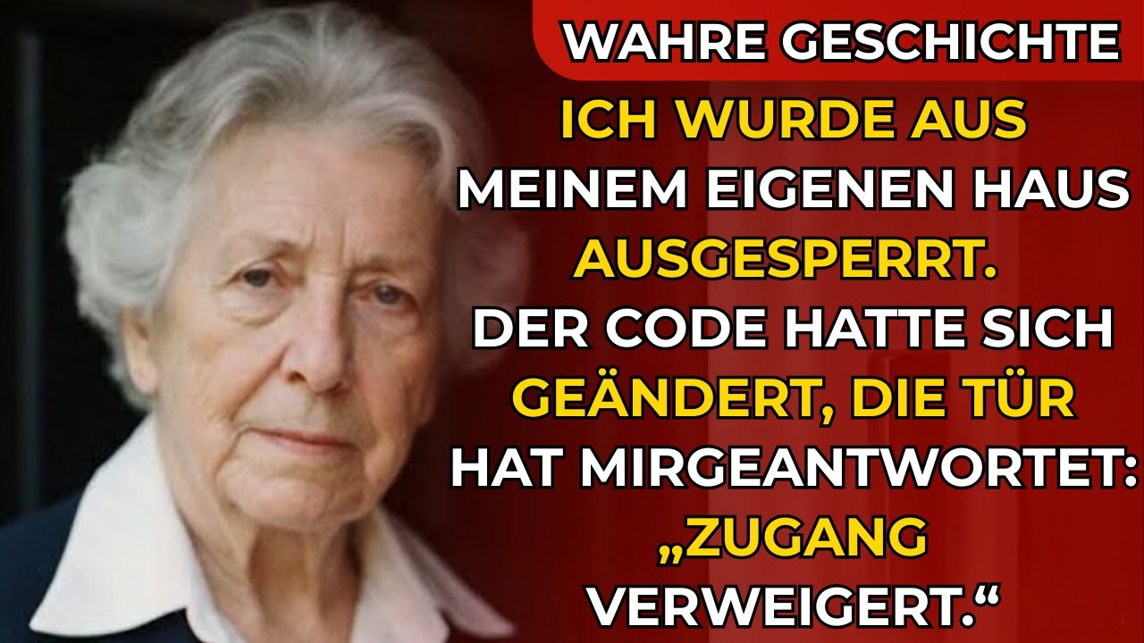 Ich wurde aus meinem Haus ausgesperrt. Der Code war geändert, die Tür sagte: „Zugriff verweigert.“