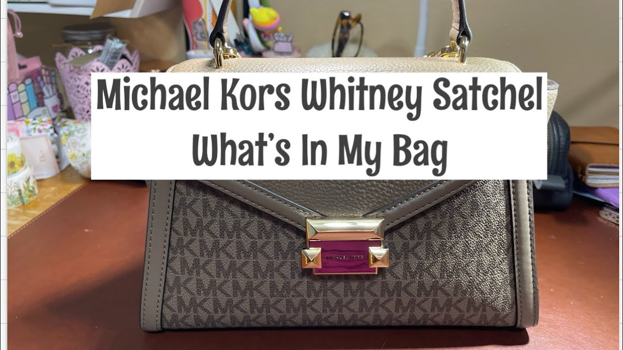 What’s In My Bag with Mod Shots | Michael Kors Whitney Satchel