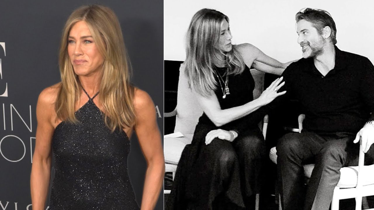 Jennifer Aniston Sparkles on Subtle Date Night With Jim Curtis