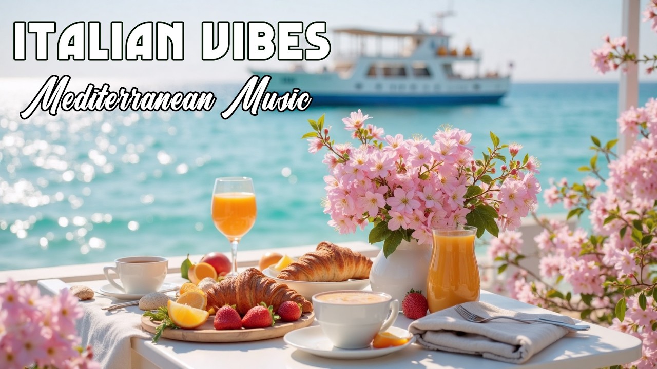The Best 🇮🇹 Italian Music🎶 Italian Vibes 🎶 1+ Hour Scenic Beautiful Lake Como Views 4K