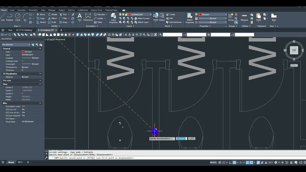 #part2  Elechtrical Design cooker plans on AutoCAD2D