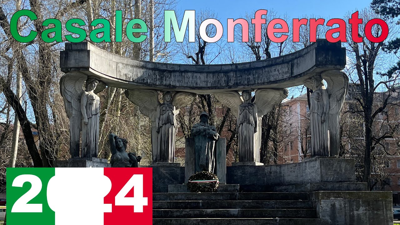 Casale Monferrato AL, Italia - City Walking Tour, Walking Streets, Sights & Attractions - 2024