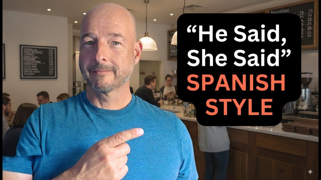 How to Tell Stories in Spanish (Reported Speech)