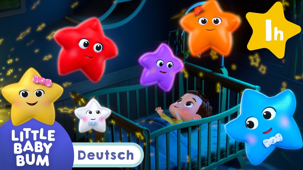 Bunte Schlafenszeit | Kinderlieder | Little Baby Bum Deutsch | Cartoons für Kinder