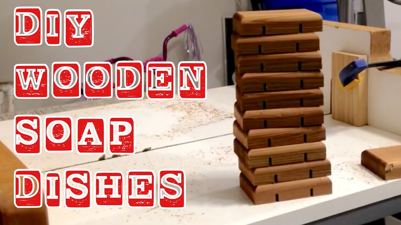 DIY Christmas Project - Wooden Soap Dishes (CMRW#26)