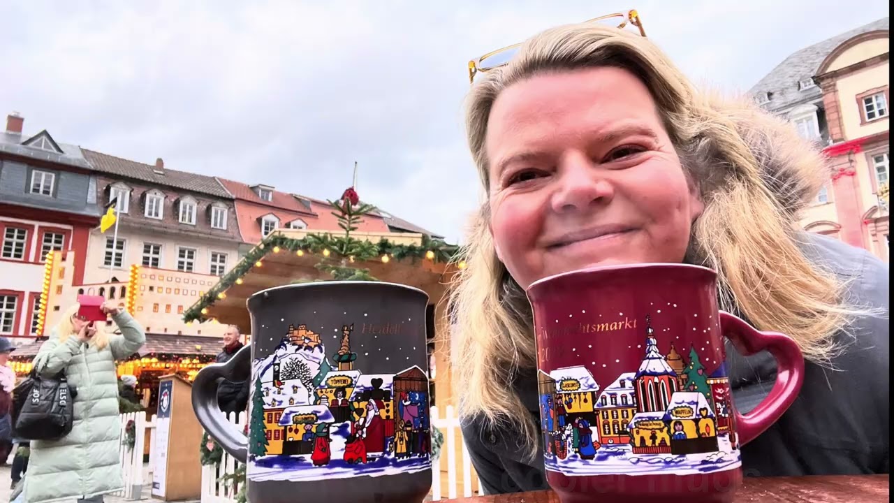 European Christmas Markets | Part 2 | Amsterdam to Heidelberg #travel #christmas