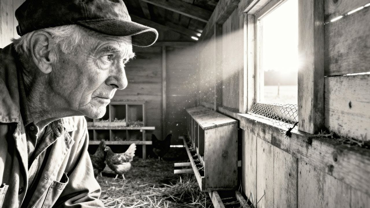 THE 1/4-INCH DETAIL THAT TURNED AN OLD CHICKEN COOP INTO A FORTRESS AT NIGHT / FARM WISDOM