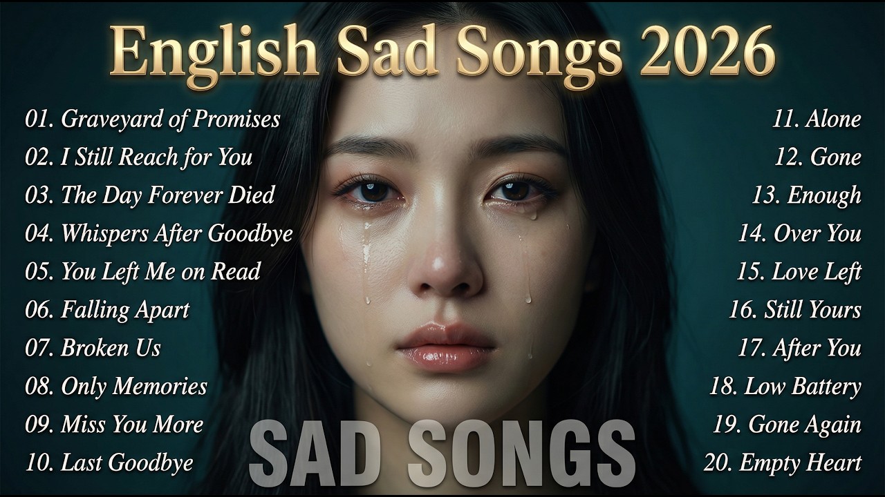 Heartbreak Love Songs 2026 | love ballads | English broken Heart song | Sad love song