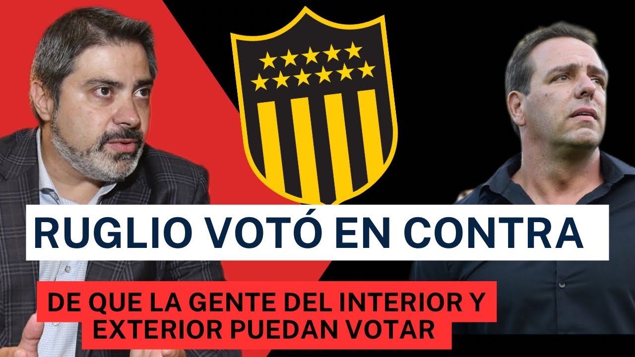 🚨 NACHO RUGLIO LE DA LA ESPALDA AL SOCIO DE PEÑAROL