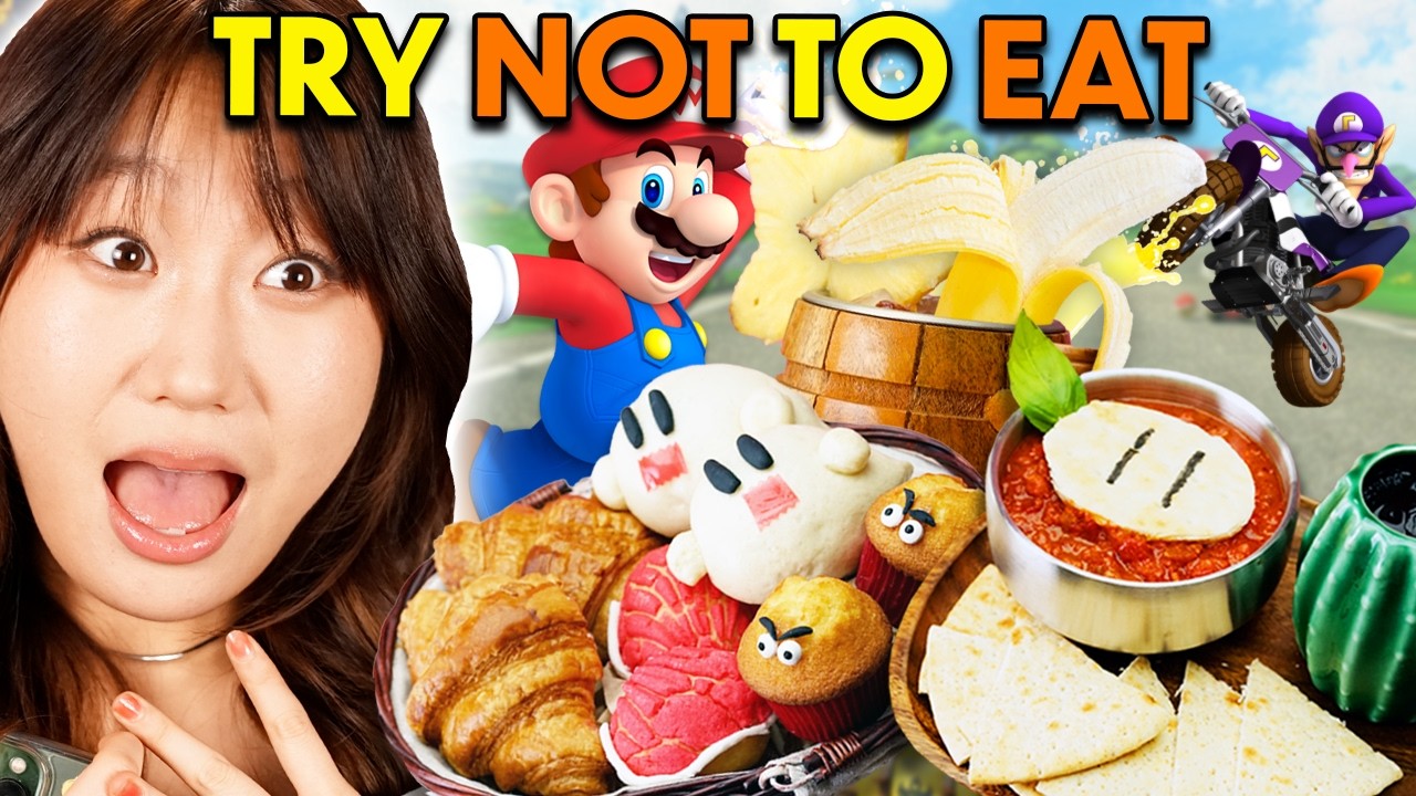 Try Not To Eat: Mario Kart World