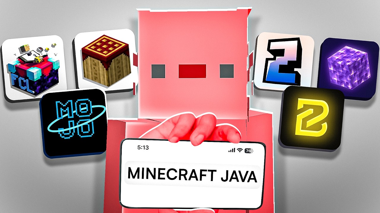 PROBÉ TODOS los LAUNCHERS para CELULAR (minecraft java android)