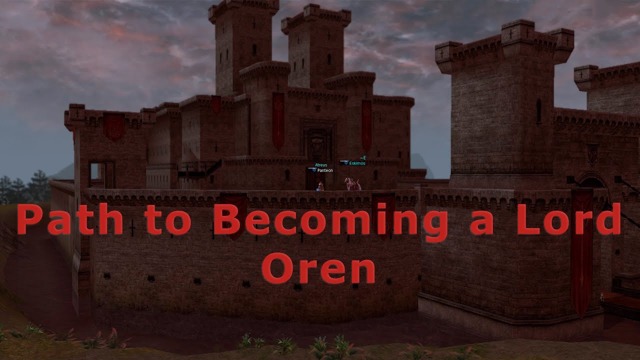 Квест Path to Becoming a Lord - Oren (Путь Лорда - Орен) Asterios x5