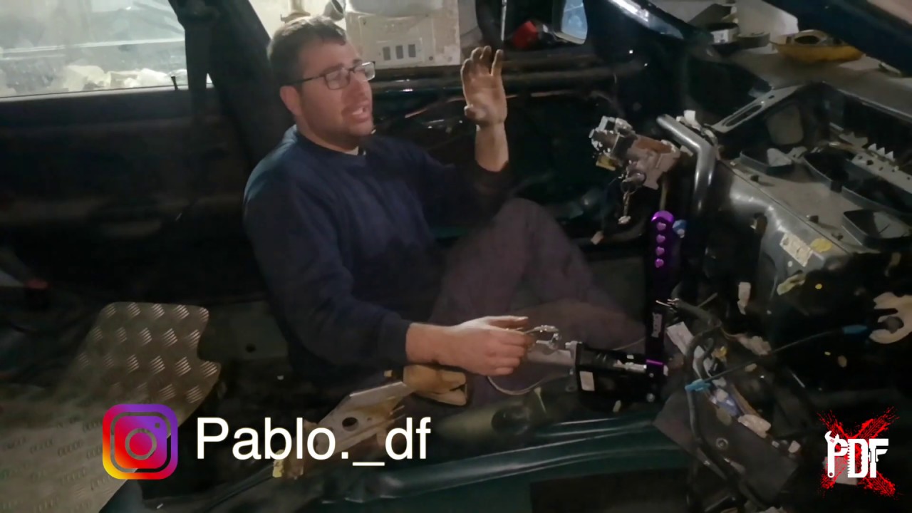 COMO INSTALAR FRENO DE MANO HIDRAULICO BMW E36 | PABLO DF