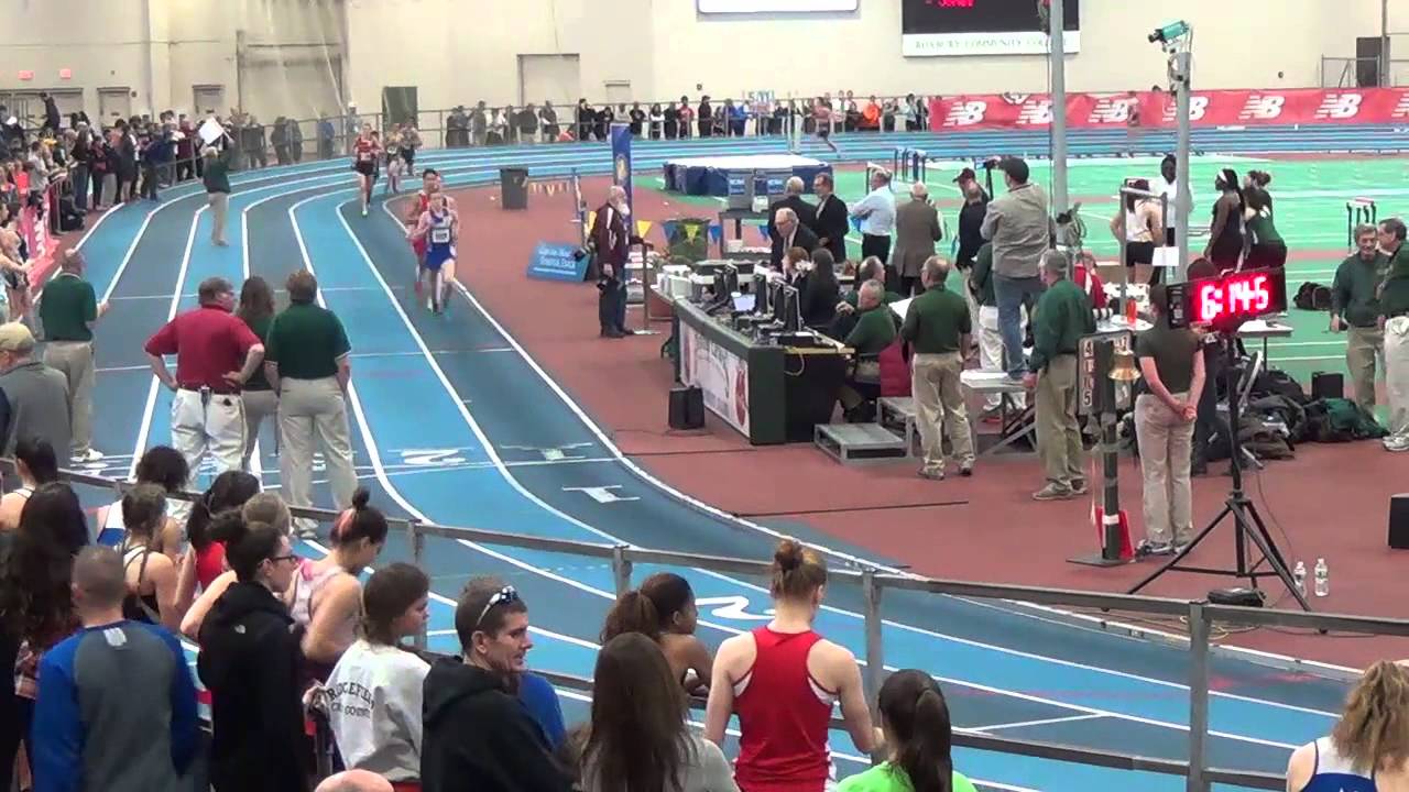 Boys 2 Mile Seeded Heat - 27th New England Indoor Track and Field Championships (2014)