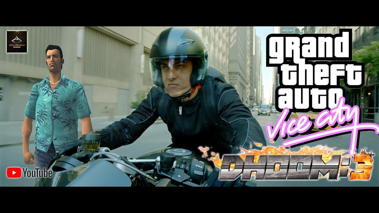 Dhoom 3  Bank Robbing Escape in GTA Vice City