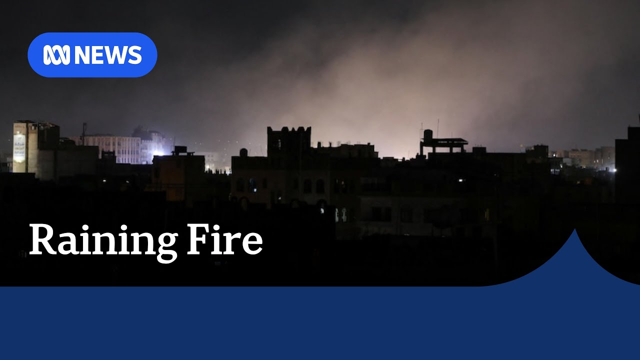 Trump orders strikes on Yemen's capital over attacks on Red Sea shipping | ABC NEWS