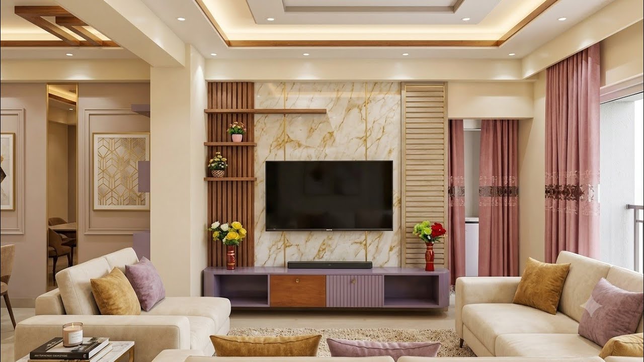 500+ Modern TV Cabinet Designs 2026 | Stylish Living Room Wall Unit | LCD Panel Wall Design TV Unit