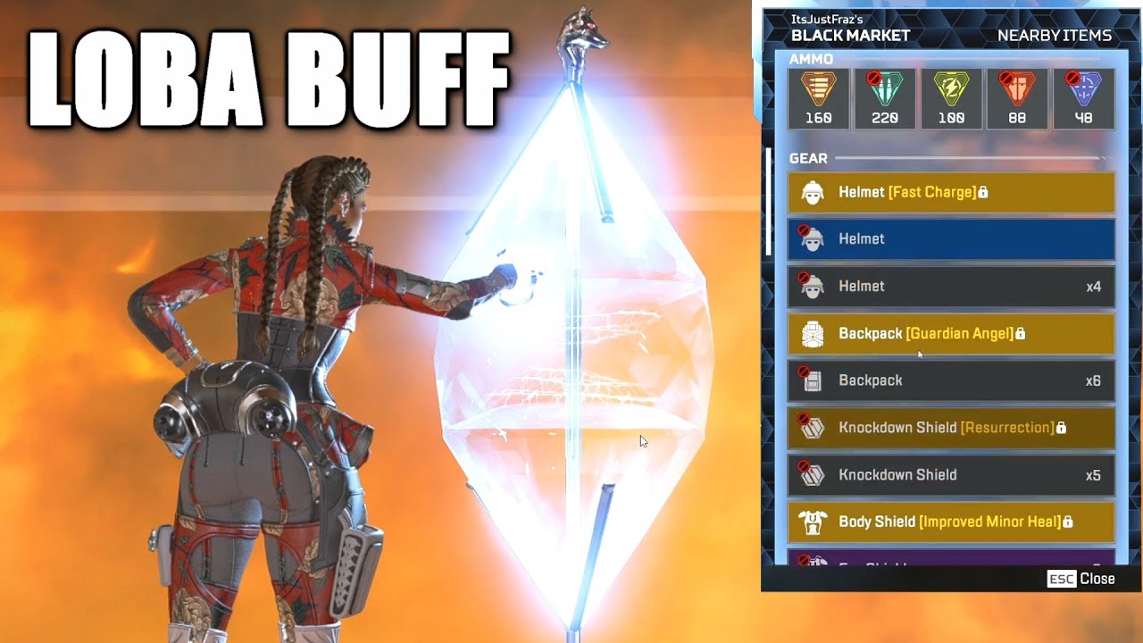 DON'T underestimate Loba's HUGE BUFF BOOTY in apex legends