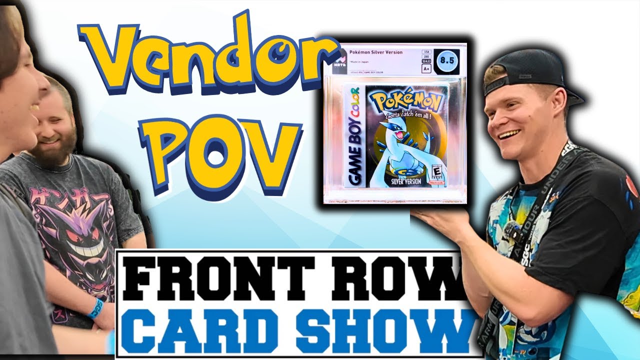 HOW MUCH are PSA 10 GRADED 1ST EDITION Pokémon Cards WORTH?! Pasadena Front Row Card Show Vendor POV