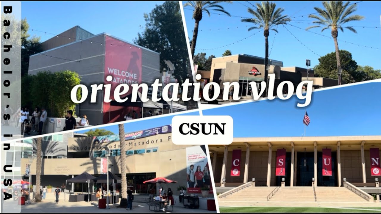 My ORIENTATION DAY 😍❤️🇺🇸| BS in US | California State University | USA